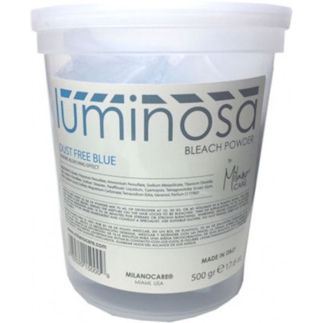 Milano Care Luminosa Bleach Powder Dust Free Blue 500gr/17.6oz