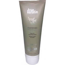 True keratin Moroccan Miracle Blow-Dry Smoothing Cream 250ml/8.5oz