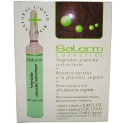 Salerm Vegetable Placenta Restructurer Phials (0.44 Fl Oz. x 4)