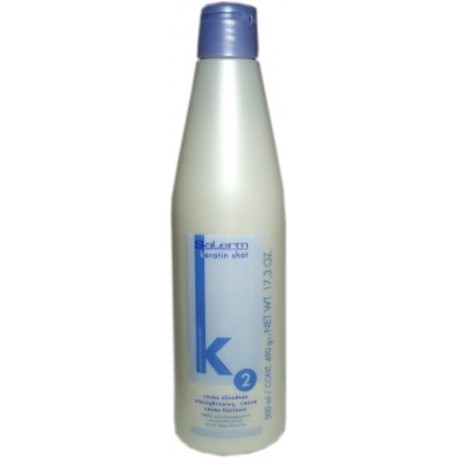 Salerm Keratin Shot Straightening Cream 17.3 Oz. K2 (Natural Keratin)