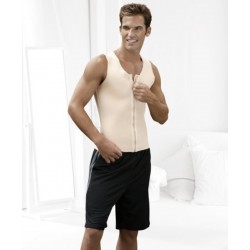 Squeem Shapewear Classic Collection Men's Cotton and Rubber Power Vest