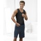 Squeem Shapewear Classic Collection Men's Cotton and Rubber Power Vest