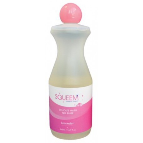 Squeem Lavado Delicado sin Enjuague Lavanda 500ml/16.9oz