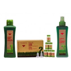 Salerm Biokera Natura Hair Loss Kit: (1) Thickening Shampoo 10.8 Oz.-(1)Scalp Therapy 6x 10ml/0.34oz-(1)Volumizing Spray
